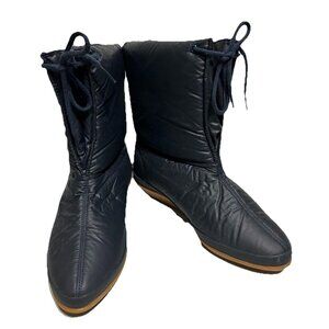 Grasshoppers Navy Nancy Ankle Snow Boots Women’s Size 8M